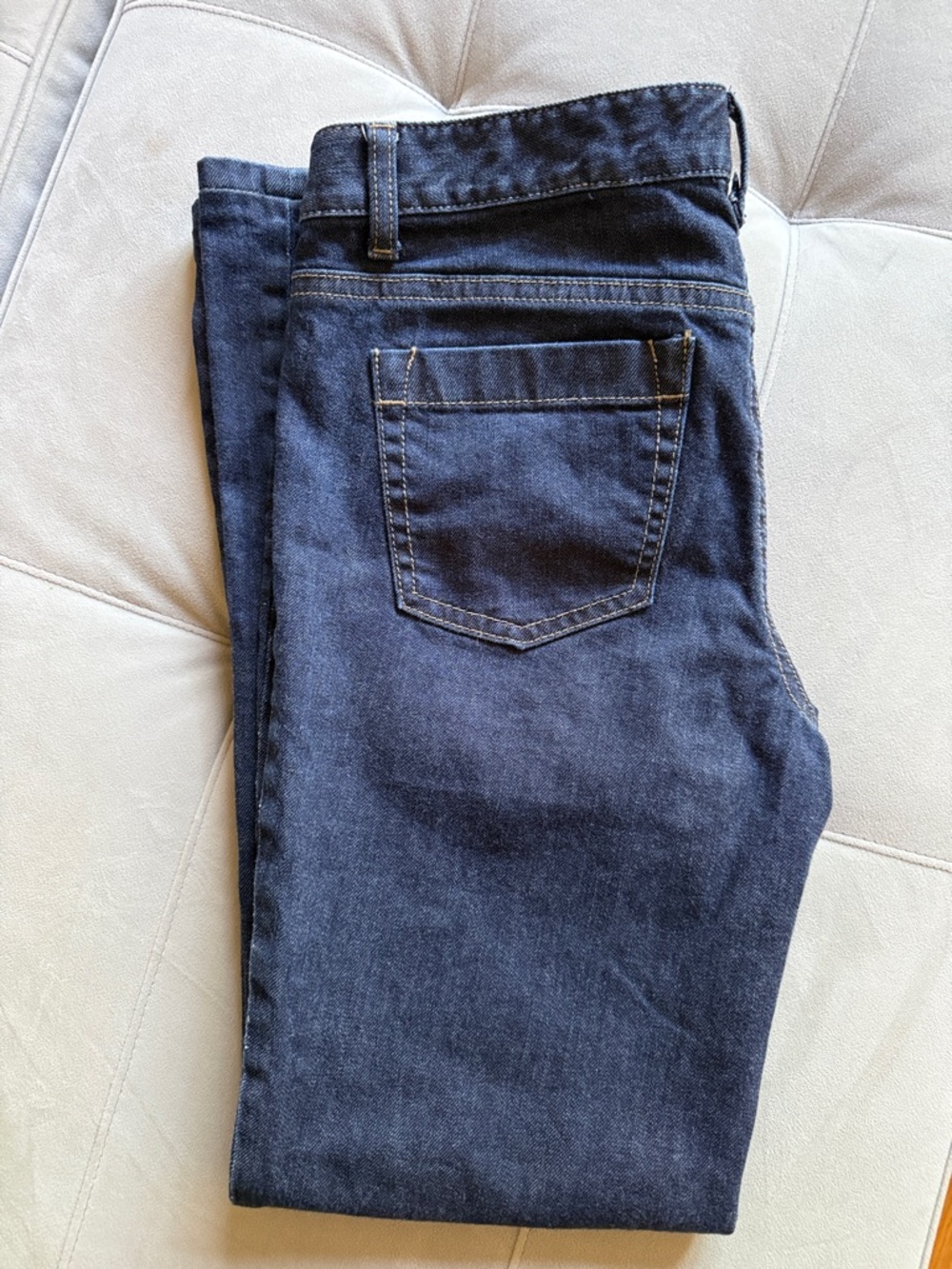 Ann Taylor Women's Bootcut Jeans in Dark Blue